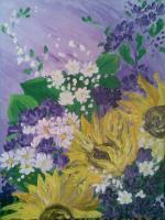 2013 - Sunflowers - Oil On Canvas