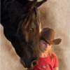 Friends - Acrylic On Canvas Paintings - By Sue Lamarr Kramer, Realistic Painting Artist