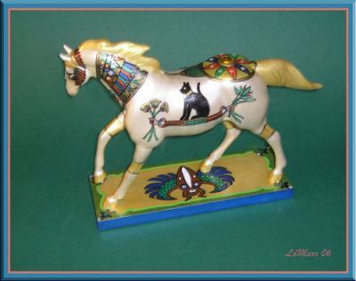 My Painted Ponies - Egyptian Princess - Acrelics On Resin