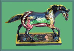 My Painted Ponies - The Wish - Acrelics On Resin