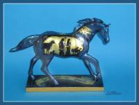 My Painted Ponies - The Christmas Spirit - Acrelics On Resin