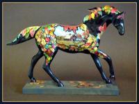 My Painted Ponies - Autumn Treasures - Acrelics On Resin