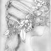 Girl With Flower In Her Hair - Pencil Drawings - By Sue Lamarr Kramer, Realistic Drawing Artist