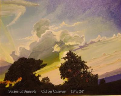 Oils - Sunset 3 - Oil