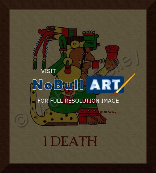 Pre-Colombian Prints - 1 Death - Digital Print