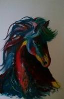 Colors - Horse - Oil On Canvas