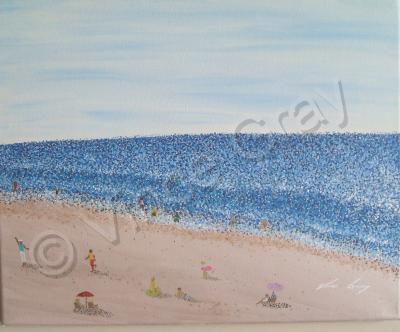 2 - Life Is A Beach - Acrylic