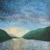 Beneath The Clouds - Acrylic Paintings - By Vince Gray, Pointillism Painting Artist