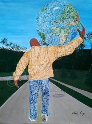 4 - The World Is Mine - Acrylic