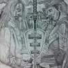 Strength Of The Soul - Pencil On Paper Drawings - By Scott Strozier, Drawing Drawing Artist