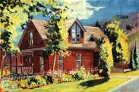 House Portrait - Aspen House Portrait - Oil