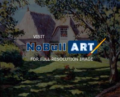 House Portrait - Normandie House Portrait - Oil