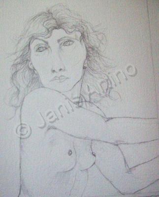 People - Nude Drawing - Pencil Drawing