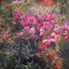 Olbrich Garden Series Garden 1 - Oil Paintings - By Lisa Konkol, Impressionistic Painting Artist
