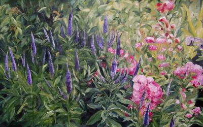 Olbrich Garden Series - Olbrich Garden Series Garden 2 - Oil