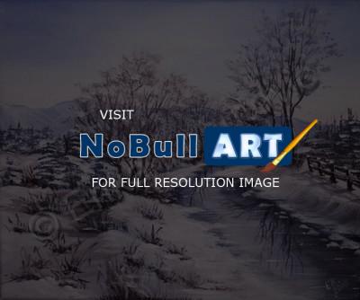 Landscapes - Winter Scenery - Acrylics