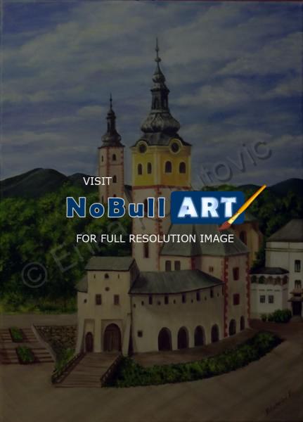 Places - Barbakan - Banska Bystrica - Acrylics