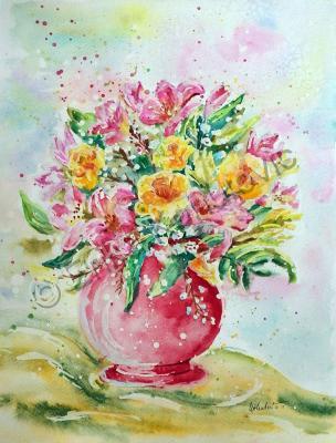 Floral - Flower Bouquet - Watercolor