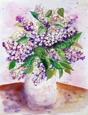 Floral - Lilac - Watercolor