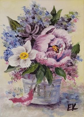 Floral - Peony - Oil On Canvas