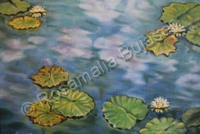 Landscapes - Lily Pads - Oil On Canvas