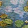 Lily Pads - Oil On Canvas Paintings - By Rosamalia Bujase, Impressionism Painting Artist