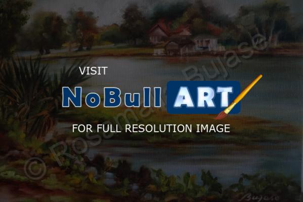 Landscapes - Lake Maitland - Oil On Canvas
