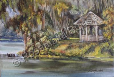 Landscapes - Dinky Dock Park - Oil On Canvas