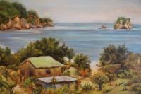 Sua - Oil On Canvas Paintings - By Rosamalia Bujase, Impressionism Painting Artist
