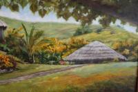 Same - Oil On Canvas Paintings - By Rosamalia Bujase, Impressionism Painting Artist