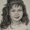 Giselle - Charcoal On Paper Drawings - By Rosamalia Bujase, Realism Drawing Artist