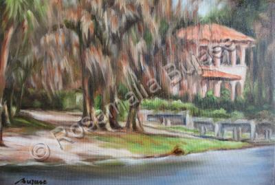 Landscapes - Dinky Dock Park - Oil On Canvas