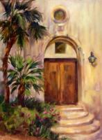 Landscapes - The Forgotten Door At Knowles Chapel - Oil On Canvas