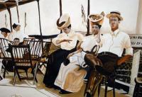 Sun Day Ride On The Tashmoo - Oils Paintings - By Craig Cantrell, Oil In Sepia Painting Artist