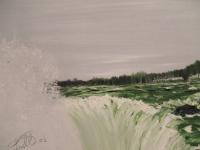 Niagra Falls - Oils Paintings - By Craig Cantrell, Nature Painting Artist