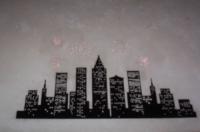 New York - Stains Paintings - By Craig Cantrell, Citys Painting Artist