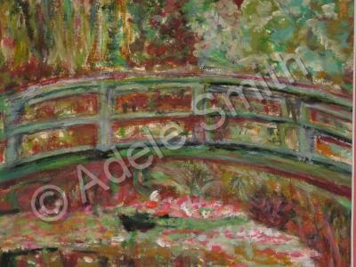 Garden At Giverny - Garden At Giverny - Acrylic Photographed