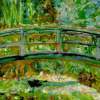 Monets Bridge Col 2 - Digital Digital - By Adele Smith, Impressionist Digital Artist