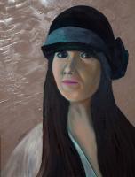 Painting Portrait - Dana - Oil
