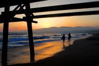 Under The Pier - Canon 40D Photography - By Susan Campbell, Naturelandscape Photography Artist