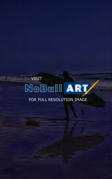 Artsy - Night Surfer - Canon 40D