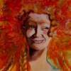 Lady Godiva - Acrylic Paintings - By Adriana Laube, Figurative Painting Artist