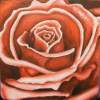 Simply Rose - Acrylic Paintings - By Ashley Warbritton, Realism Painting Artist