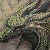 The Forest Dragon - Color Pencil Drawings - By Ashley Warbritton, Realism Drawing Artist