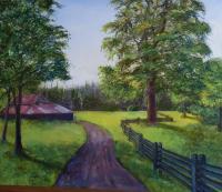 Old Wood Shop - Acrylic Paintings - By John Chambers, Traditional Painting Artist