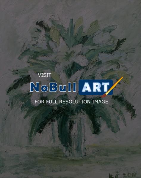 Nature - Bouquet - Oil On Canvas