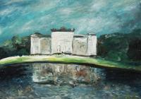 Manor - Acrylic On Canvas Paintings - By Kristina Cesonyte, Impressionism Painting Artist