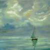 Morning Sail - Oil Paintings - By Luisfnogueira Nogueira, Impressionism Painting Artist