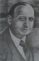 Drawing - Tribute To My Father  Private Collection - Charcoal
