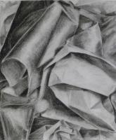 Paper - Vine Charcoal Compressed Charc Drawings - By Zoe Cappello, Mark Making Drawing Artist